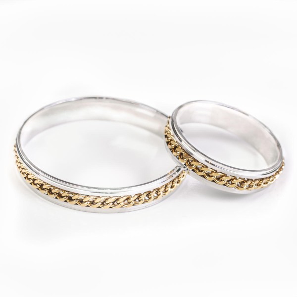 Men Cockring GoldChain