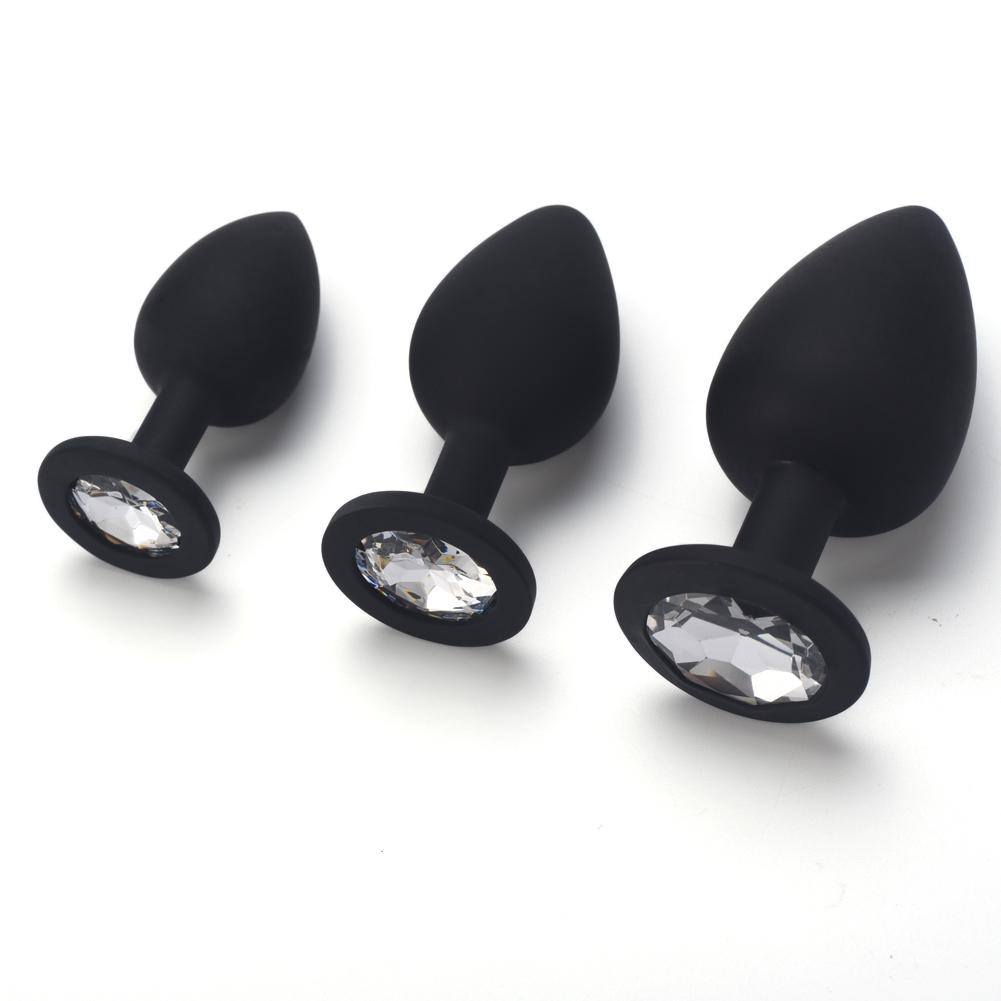 silikon anal plug Anal Plug - Soft Touch Silicone Black | Plugs | Plug G-Strings